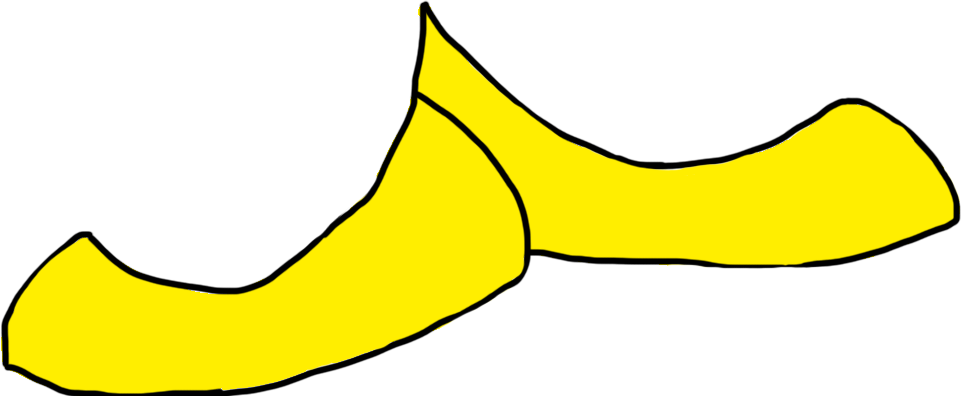gele schoenen